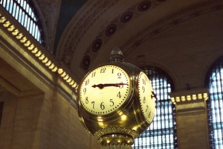 Grand Central Terminal clock in New York City