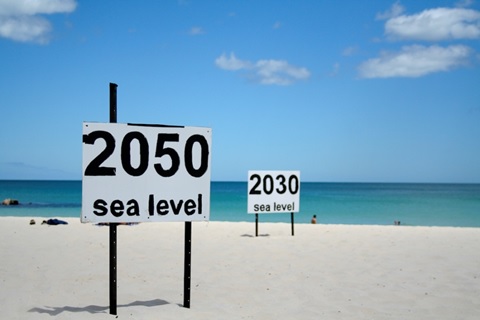 Sea level rise estimates in Perth, Australia