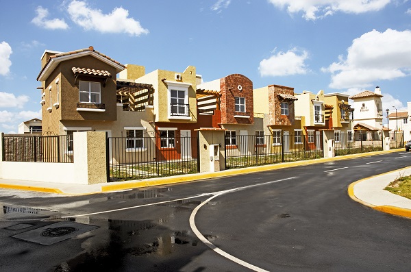 EcoCasa homes on Toledo Road in Pachuca