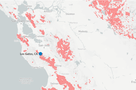 Hotspots in California