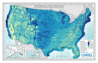 Courtesy the National Renewable Energy Laboratory, where the wind blows.
