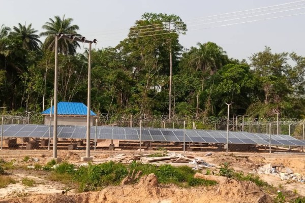 A minigrid using solar shines via Nigeria's initiative
